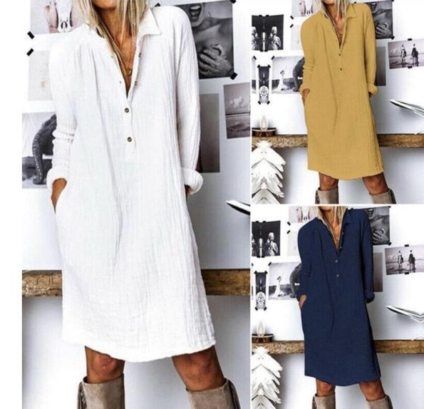 Loose Fit Casual Dress