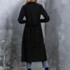 Solid Button Overcoat - Image 2